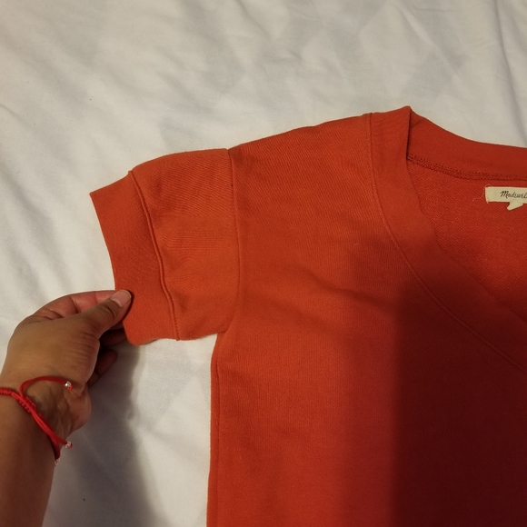 Madewell shirt Size XS Color Orange - Picture 5 of 5